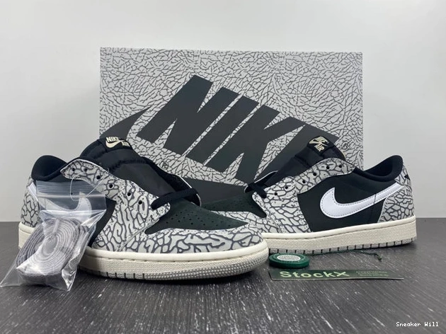 CZ0790-001 Black UrbanStyle Low 617 Cement 1 Retro OG Jordan 0521